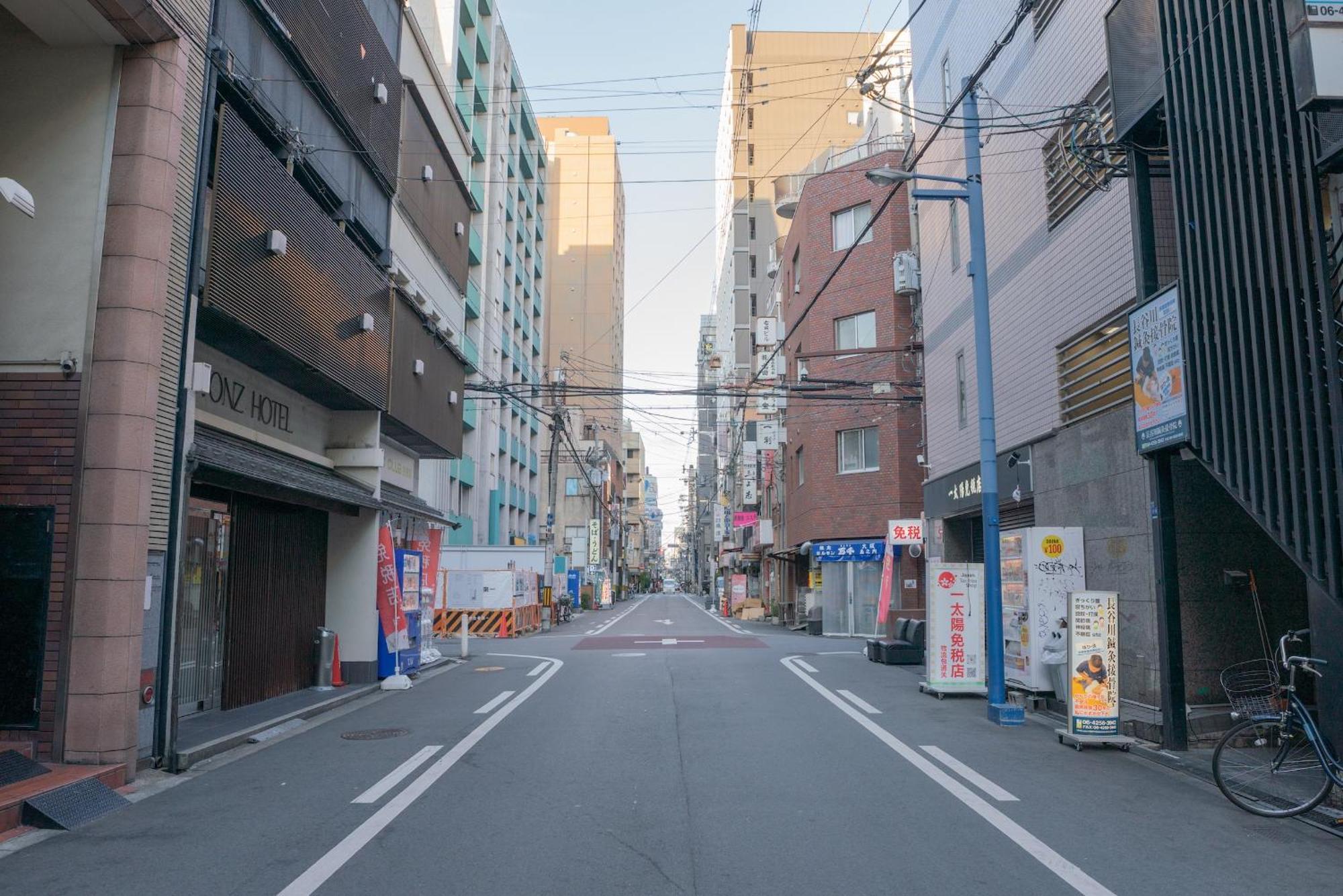 Wonz Hotel Self-Check-In Osaka Exterior foto