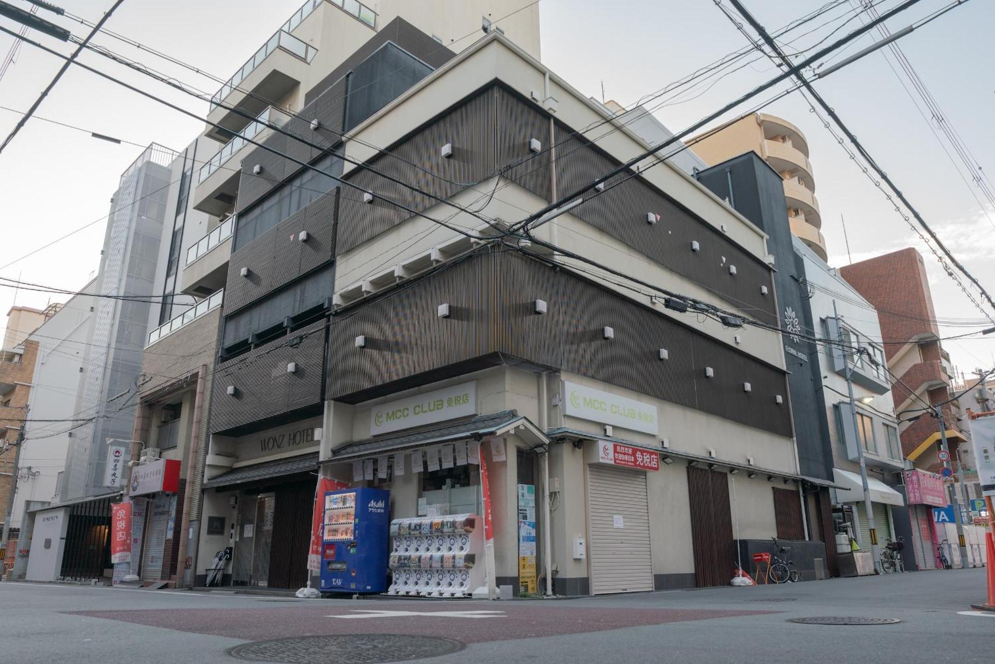 Wonz Hotel Self-Check-In Osaka Exterior foto