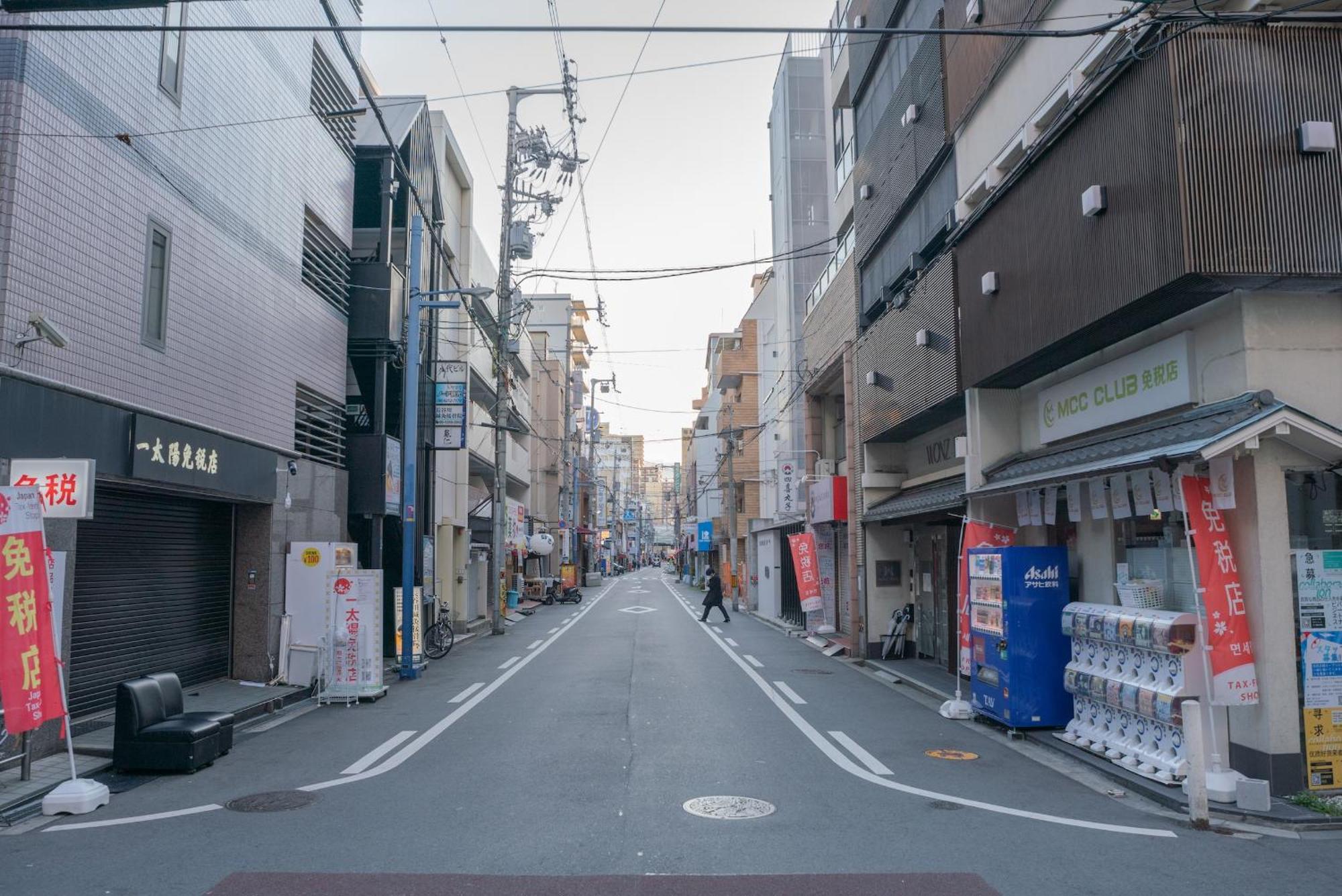 Wonz Hotel Self-Check-In Osaka Exterior foto
