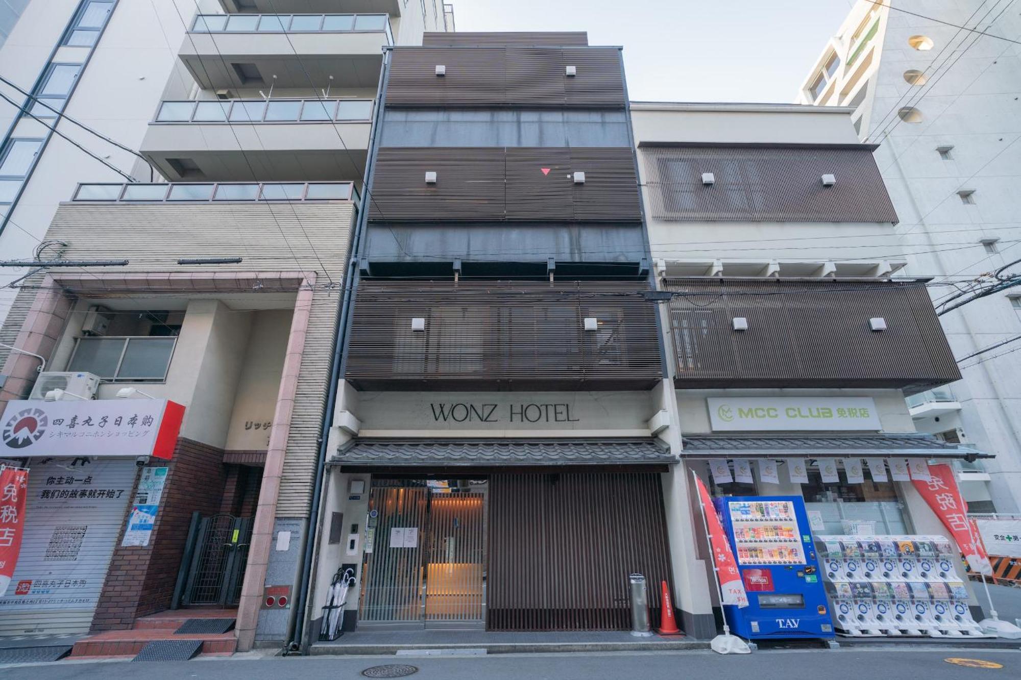 Wonz Hotel Self-Check-In Osaka Exterior foto